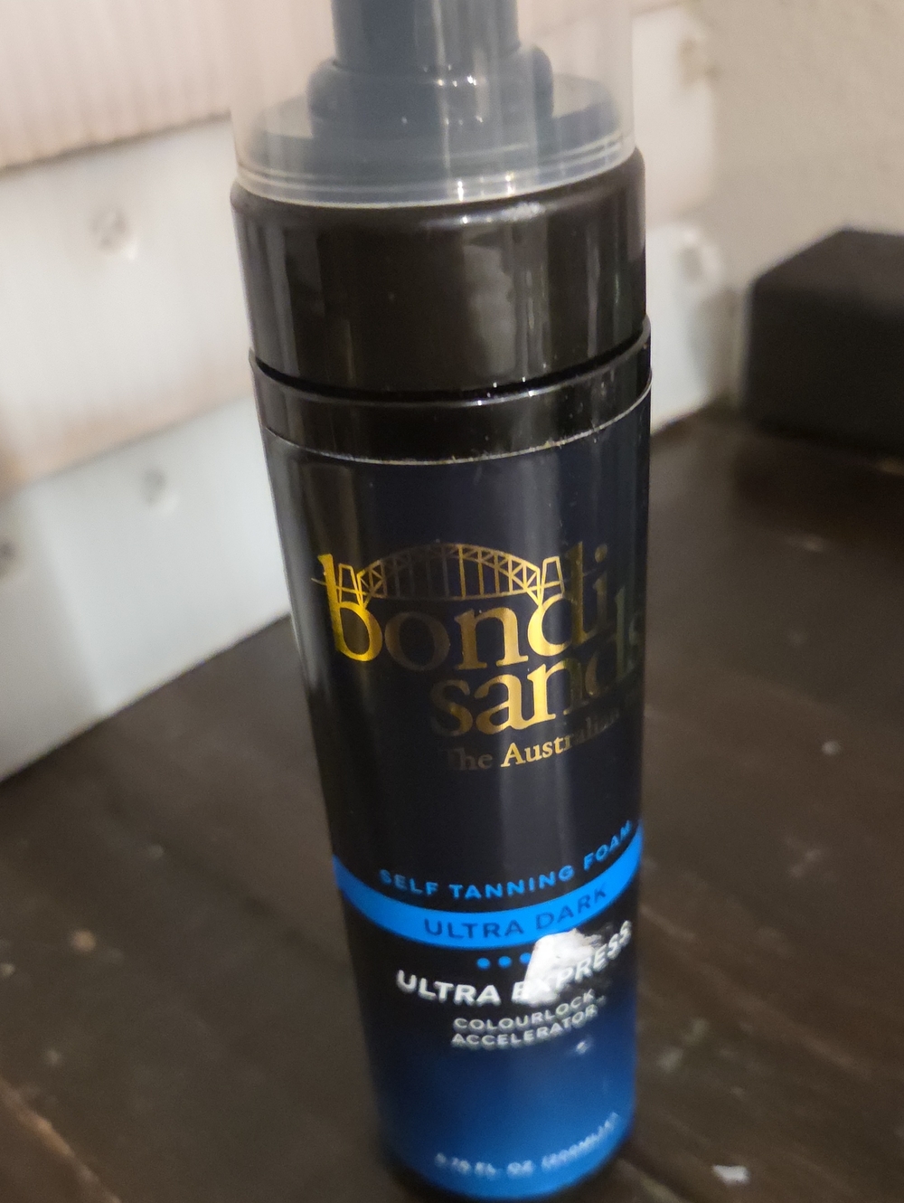 Bondi Sands Self Tanning Foam - Blue Uktra DARK NEW Big Bottle